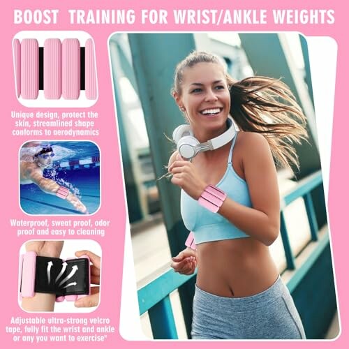 GALLIA Adjustable Wrist Weights